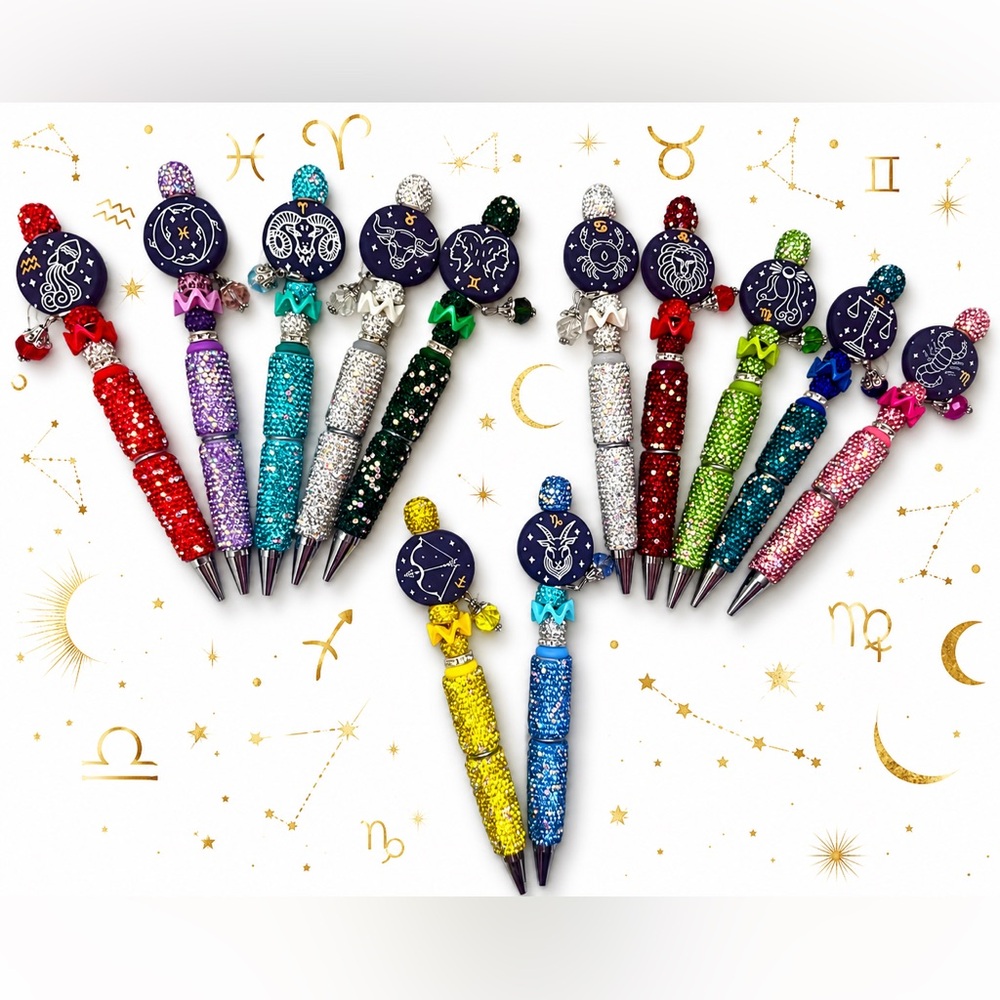 ✨ Written in the Stars (Horoscope Birthstone) Pens ✨